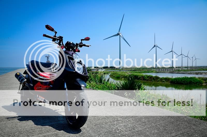 再平凡的車也能透過專業的攝影技術顯的格外不同,將滿一年BWS'X9801||小老婆汽機車資訊網